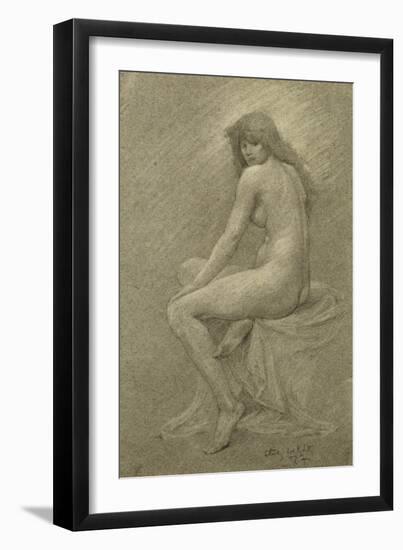Study for ?Lilith?, c.1900-Robert Fowler-Framed Giclee Print