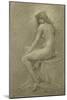 Study for ?Lilith?, c.1900-Robert Fowler-Mounted Giclee Print