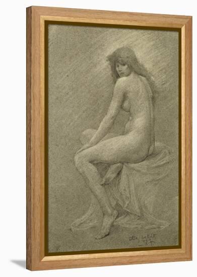 Study for ?Lilith?, c.1900-Robert Fowler-Framed Premier Image Canvas