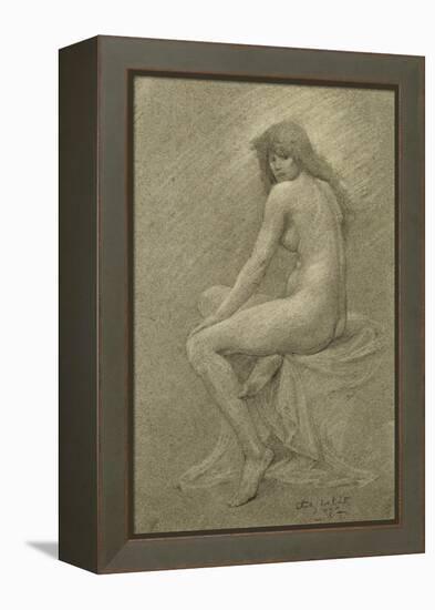 Study for ?Lilith?, c.1900-Robert Fowler-Framed Premier Image Canvas