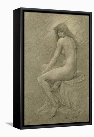 Study for ?Lilith?, c.1900-Robert Fowler-Framed Premier Image Canvas