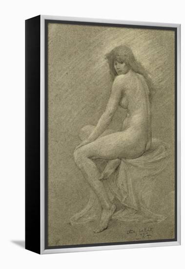 Study for ?Lilith?, c.1900-Robert Fowler-Framed Premier Image Canvas