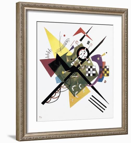 Study for On White II, 1922-Wassily Kandinsky-Framed Art Print