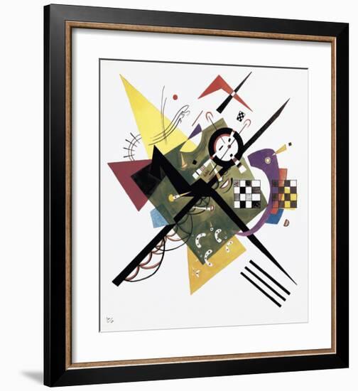 Study for On White II, 1922-Wassily Kandinsky-Framed Art Print