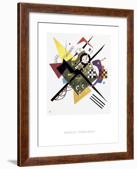 Study for On White II, 1922-Wassily Kandinsky-Framed Giclee Print