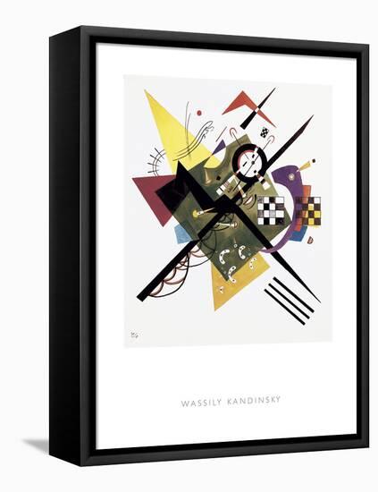 Study for On White II, 1922-Wassily Kandinsky-Framed Stretched Canvas