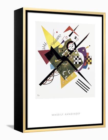 Study for On White II, 1922-Wassily Kandinsky-Framed Stretched Canvas