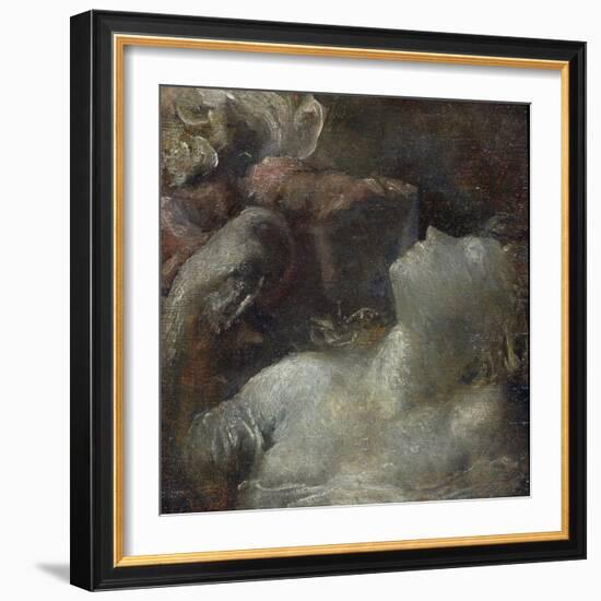 Study for 'Ophelia', C.1870 (Panel)-George Frederick Watts-Framed Giclee Print