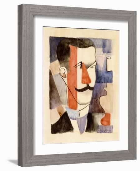 Study for Paludes, 1917-1920-Roger de La Fresnaye-Framed Giclee Print