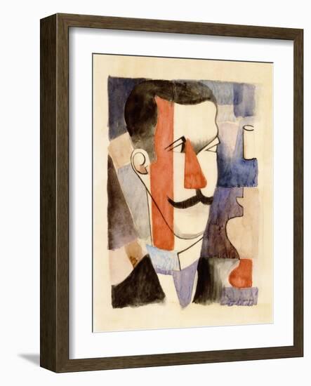 Study for Paludes, 1917-1920-Roger de La Fresnaye-Framed Giclee Print