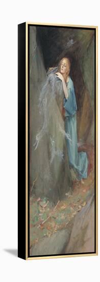 Study for Pandora, 1902-Henry Meynell Rheam-Framed Premier Image Canvas