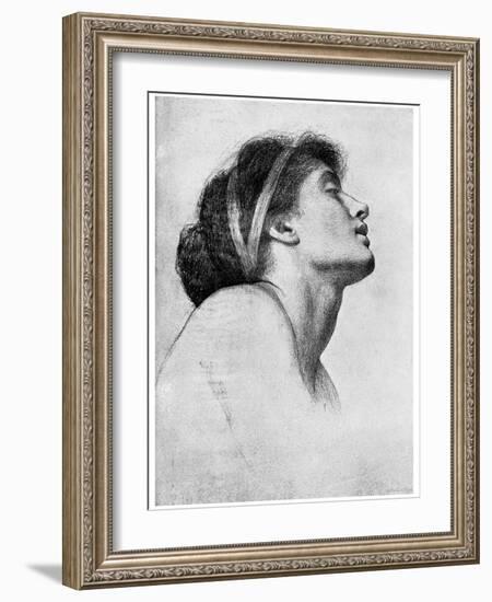 Study for Paolo and Francesca, 1895-Frank Dicksee-Framed Giclee Print