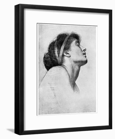 Study for Paolo and Francesca, 1895-Frank Dicksee-Framed Giclee Print