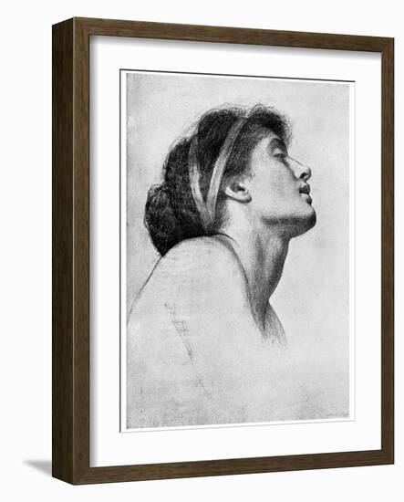 Study for Paolo and Francesca, 1895-Frank Dicksee-Framed Giclee Print