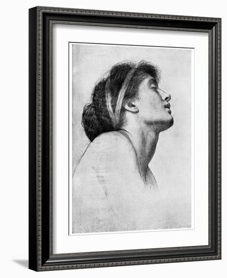 Study for Paolo and Francesca, 1895-Frank Dicksee-Framed Giclee Print