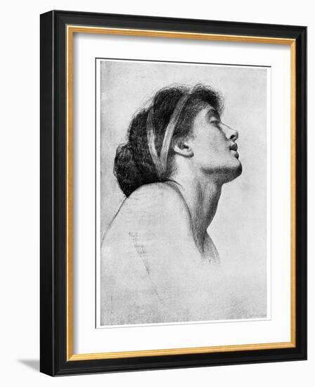 Study for Paolo and Francesca, 1895-Frank Dicksee-Framed Giclee Print