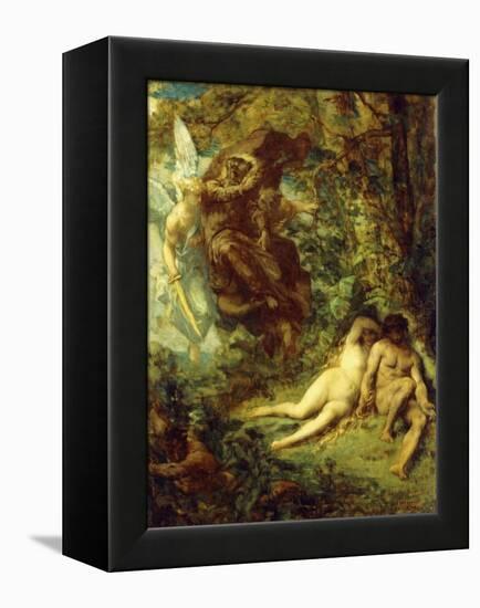 Study for Paradis Perdu-Alexandre Cabanel-Framed Premier Image Canvas