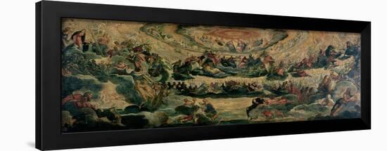 Study for Paradise-Jacopo Robusti Tintoretto-Framed Giclee Print