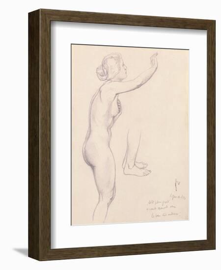 Study for Perseus and Andromeda, 1918-Félix Vallotton-Framed Giclee Print