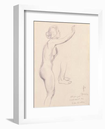 Study for Perseus and Andromeda, 1918-Félix Vallotton-Framed Giclee Print