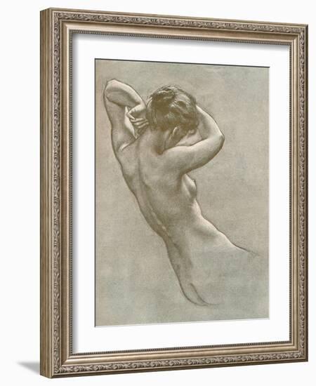 Study for Prospero Summoning Nymphs and Deities, C1902, (1903)-Herbert James Draper-Framed Giclee Print