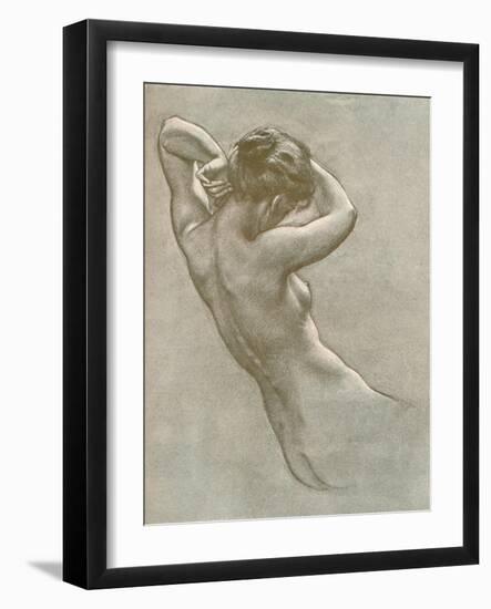 Study for Prospero Summoning Nymphs and Deities, C1902, (1903)-Herbert James Draper-Framed Giclee Print