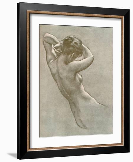 Study for Prospero Summoning Nymphs and Deities, C1902, (1903)-Herbert James Draper-Framed Giclee Print