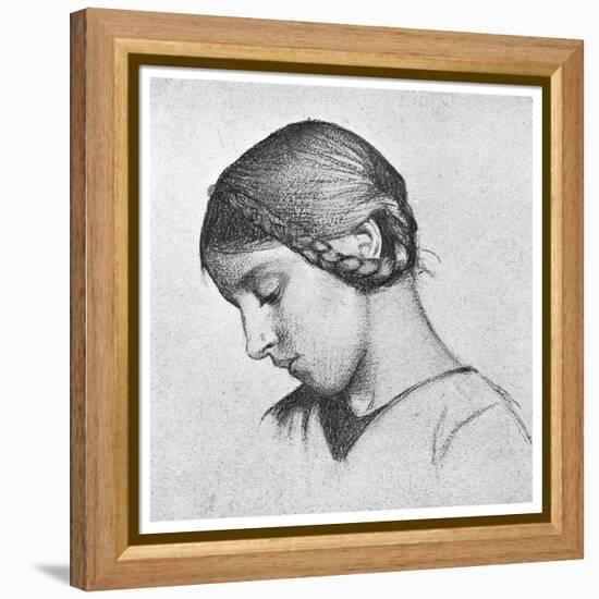 Study for St Elizabeth of Hungary, C1895-Marianne Stokes-Framed Premier Image Canvas