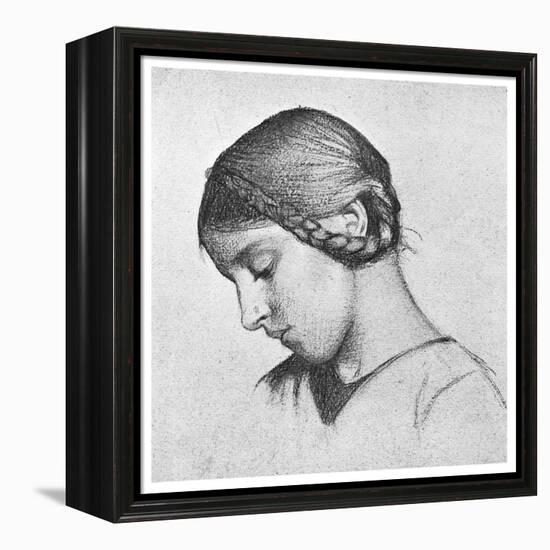 Study for St Elizabeth of Hungary, C1895-Marianne Stokes-Framed Premier Image Canvas