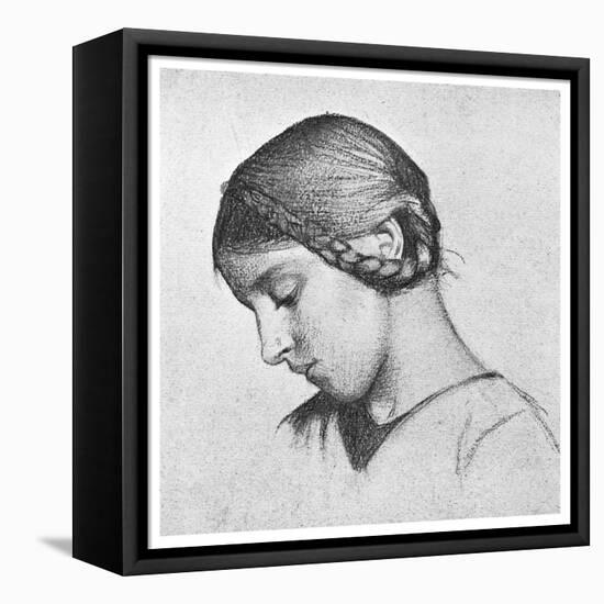 Study for St Elizabeth of Hungary, C1895-Marianne Stokes-Framed Premier Image Canvas