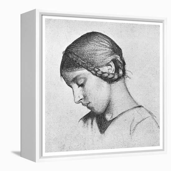 Study for St Elizabeth of Hungary, C1895-Marianne Stokes-Framed Premier Image Canvas