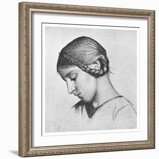 Study for St Elizabeth of Hungary, C1895-Marianne Stokes-Framed Giclee Print