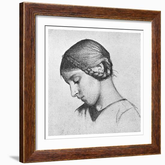 Study for St Elizabeth of Hungary, C1895-Marianne Stokes-Framed Giclee Print