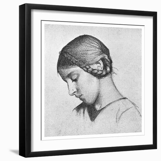 Study for St Elizabeth of Hungary, C1895-Marianne Stokes-Framed Giclee Print