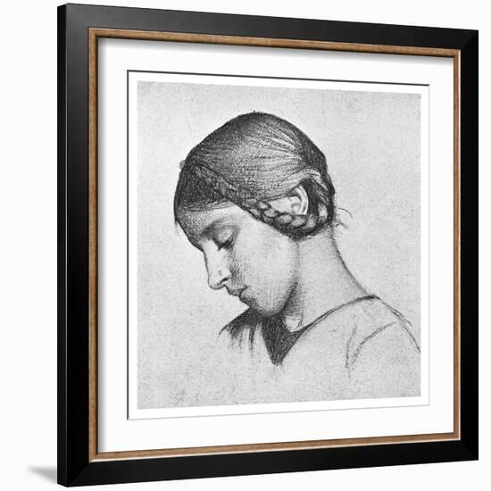 Study for St Elizabeth of Hungary, C1895-Marianne Stokes-Framed Giclee Print