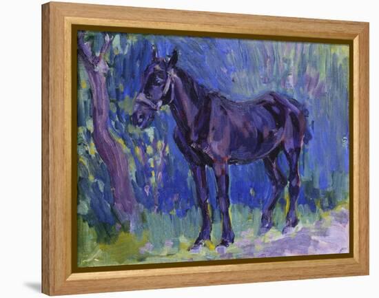 Study for Sussex Farm Horse, C. 1904-6-Robert Polhill Bevan-Framed Premier Image Canvas