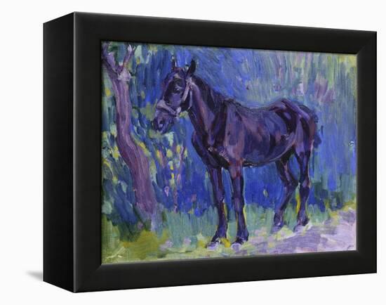 Study for Sussex Farm Horse, C. 1904-6-Robert Polhill Bevan-Framed Premier Image Canvas