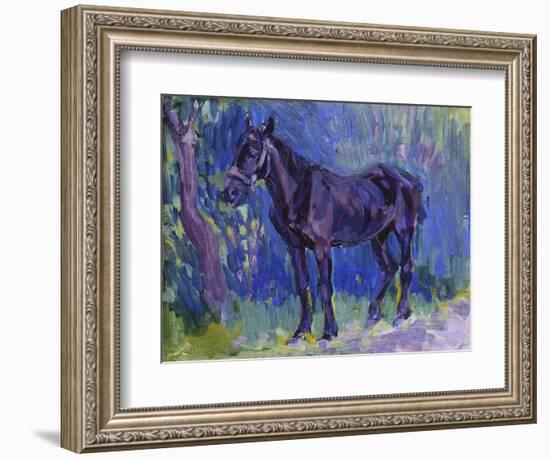 Study for Sussex Farm Horse, C. 1904-6-Robert Polhill Bevan-Framed Giclee Print