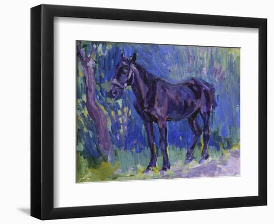 Study for Sussex Farm Horse, C. 1904-6-Robert Polhill Bevan-Framed Giclee Print