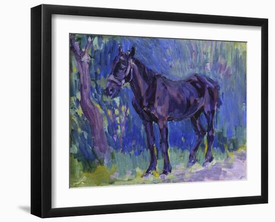 Study for Sussex Farm Horse, C. 1904-6-Robert Polhill Bevan-Framed Giclee Print