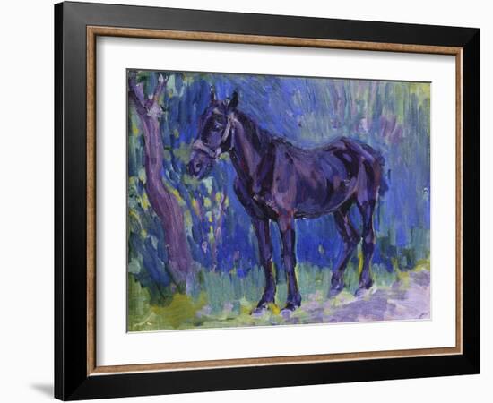 Study for Sussex Farm Horse, C. 1904-6-Robert Polhill Bevan-Framed Giclee Print