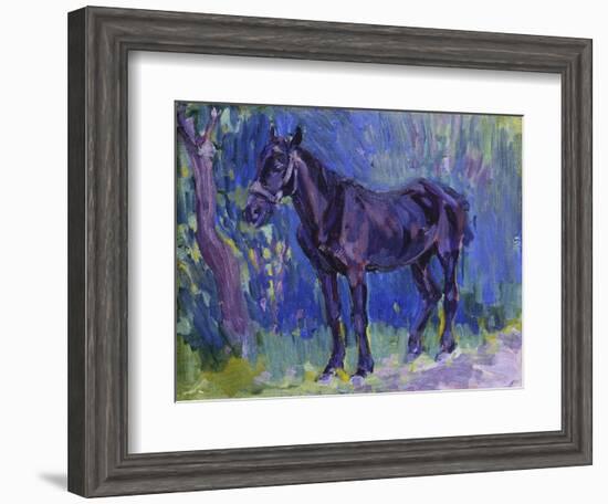 Study for Sussex Farm Horse-Robert Bevan-Framed Giclee Print