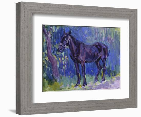 Study for Sussex Farm Horse-Robert Bevan-Framed Giclee Print