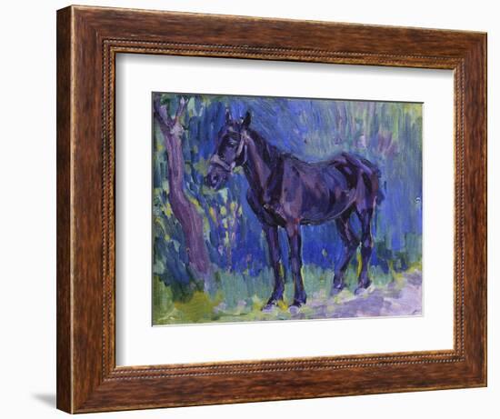 Study for Sussex Farm Horse-Robert Bevan-Framed Giclee Print