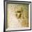 Study for the Angel of the Virgin of the Rocks-Leonardo da Vinci-Framed Giclee Print