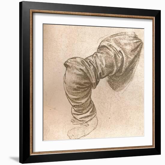 Study for the Arm of St Peter in the Last Supper, C1494-C1499 (1883)-Leonardo da Vinci-Framed Giclee Print