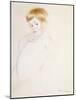 Study for the Baby for the Caress, C.1902-Mary Cassatt-Mounted Giclee Print