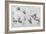 Study for the Battle of Anghiari, C1503-1505-Leonardo da Vinci-Framed Giclee Print