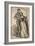 Study for 'The Black Brunswicker', 1859-John Everett Millais-Framed Giclee Print