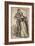 Study for 'The Black Brunswicker', 1859-John Everett Millais-Framed Giclee Print